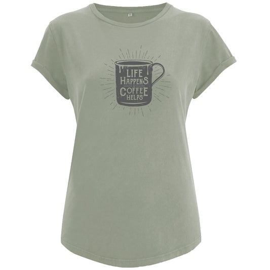 Frauen T-Shirt Coffee Bio & Fair