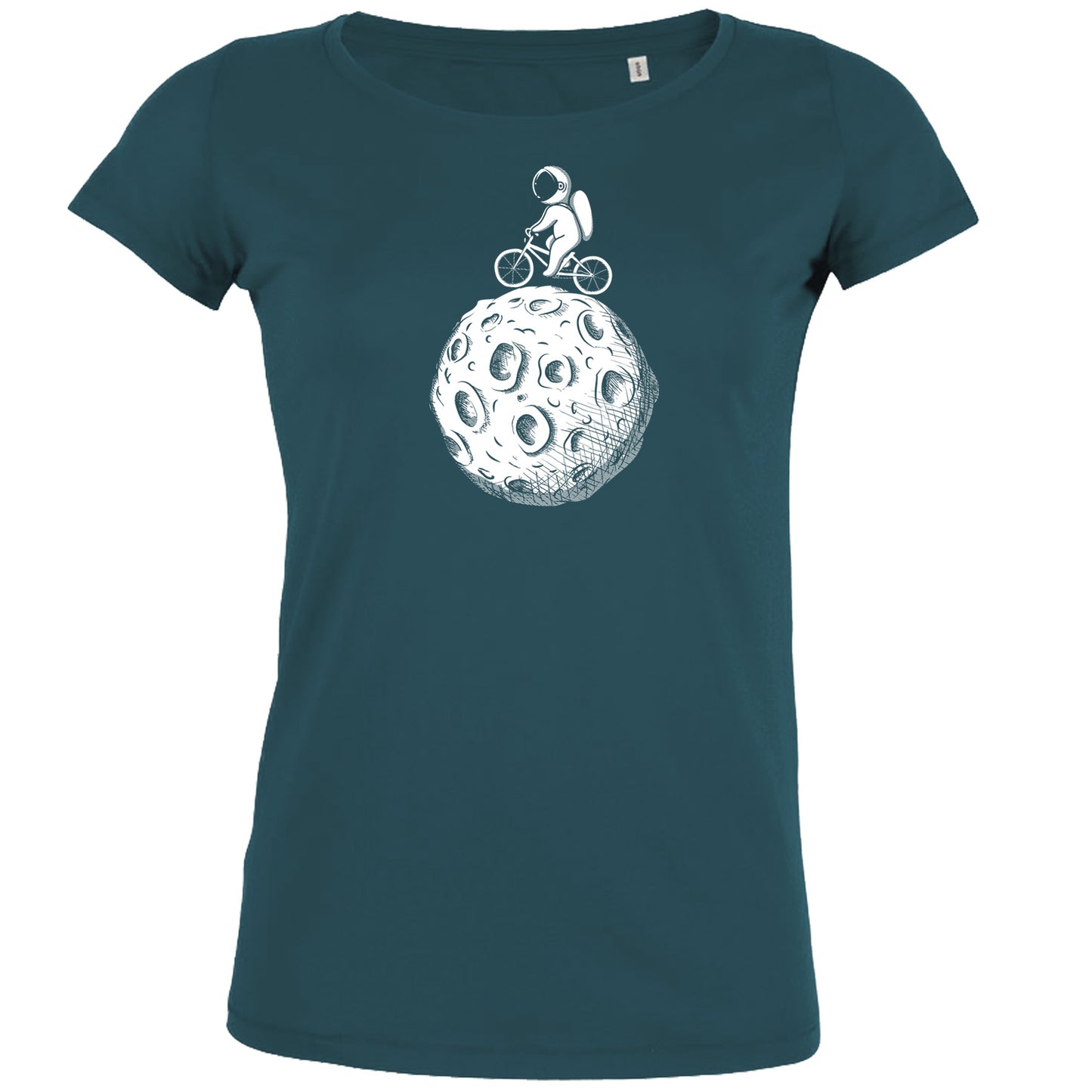 Frauen T-Shirt Biker Moon Bio & Fair